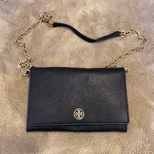 Tory Burch robinson wallet on chain crossbody bag